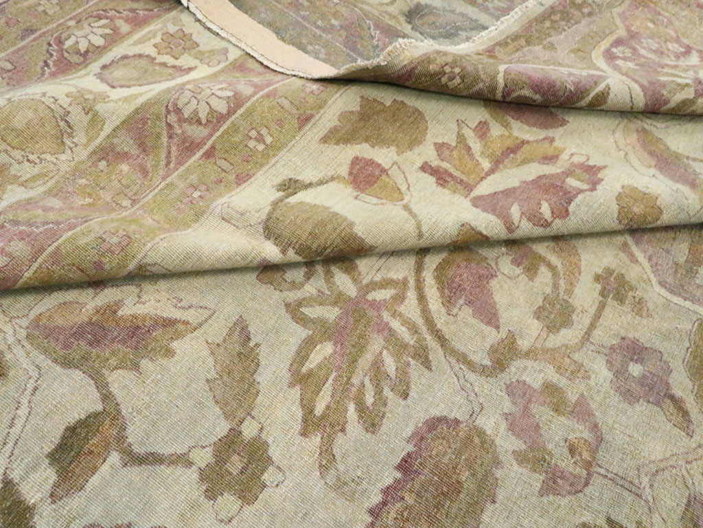 Antique Indian Amritsar Carpet, No.11443 - Gss