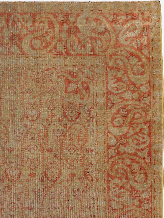 Antique Indian Amritsar Carpet, No.11447 - Gss