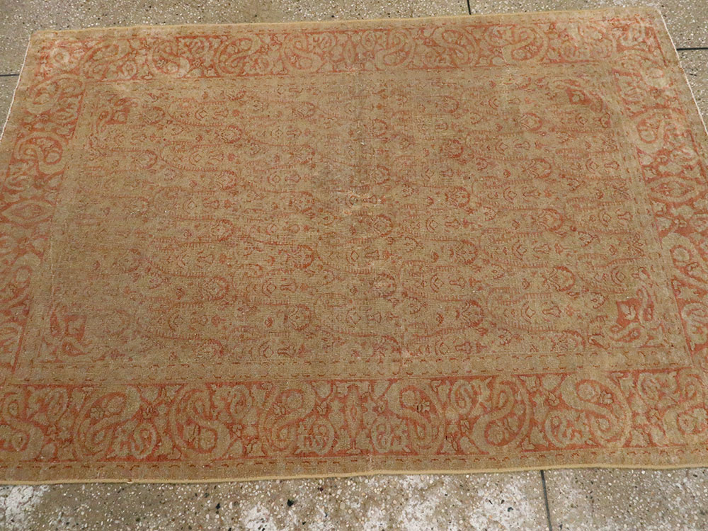 Antique Indian Amritsar Carpet, No.11447 - Gss