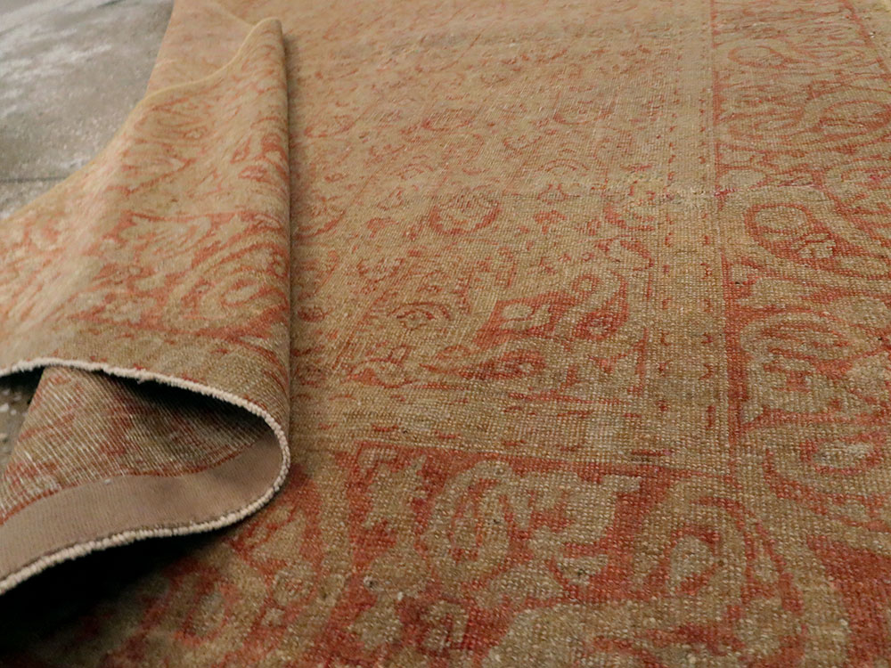 Antique Indian Amritsar Carpet, No.11447 - Gss