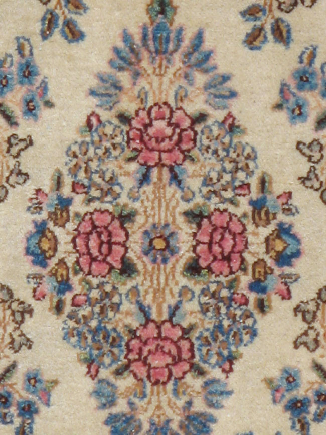 Vintage Persian Kerman Carpet, No.11449 - Gss