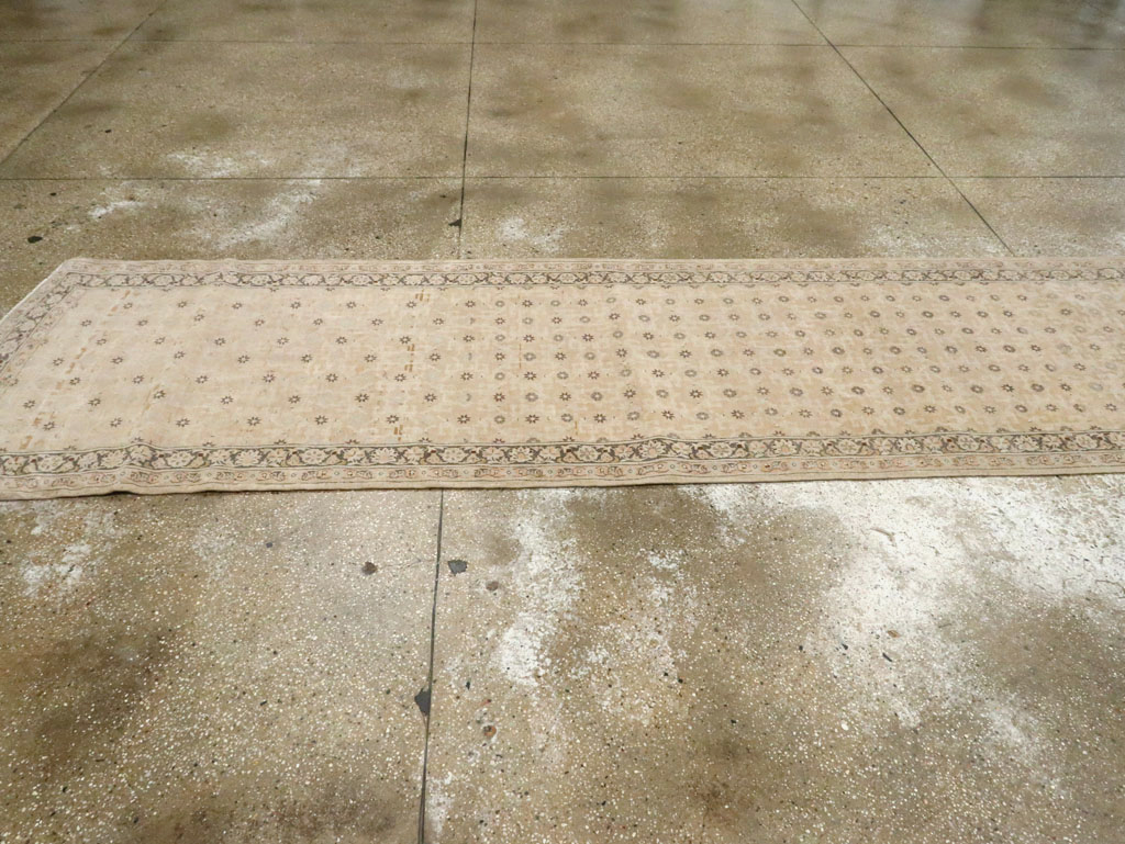 Vintage Persian Kashan Runner, No.11458 - Gss