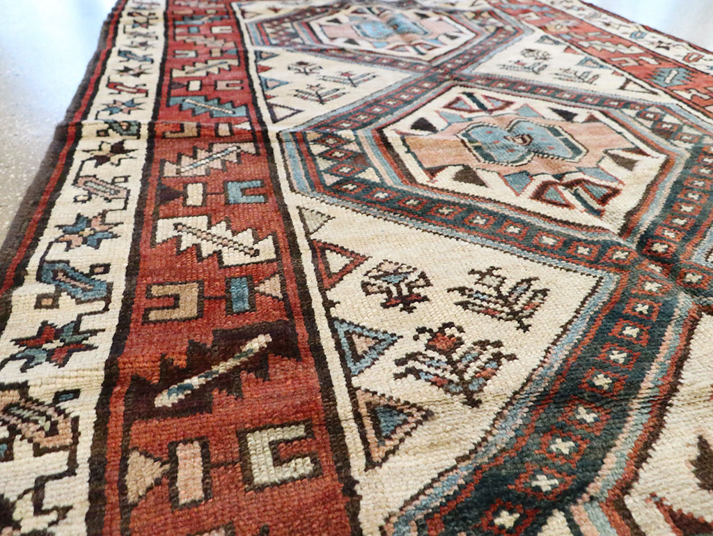 Antique Persian Serab Gallery Rug, No.11459 - Gss