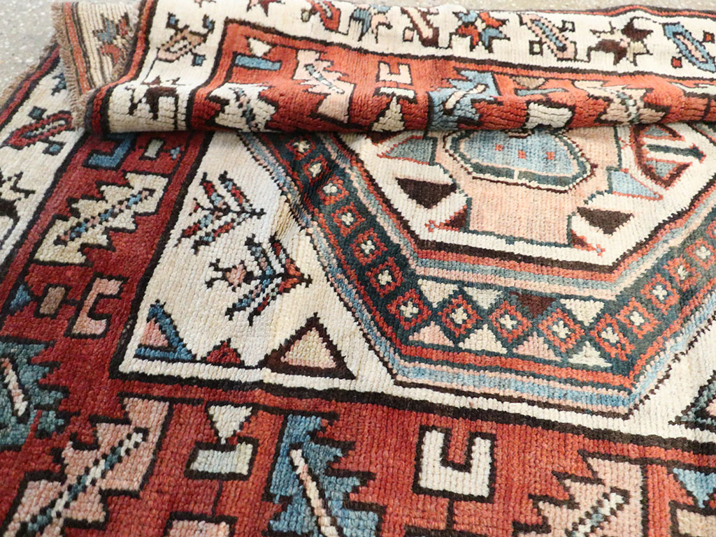 Antique Persian Serab Gallery Rug, No.11459 - Gss