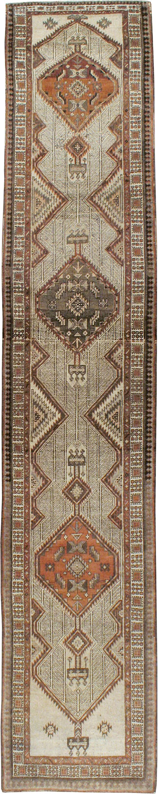 Antique Persian Serab Runner, No.11461 - Gss