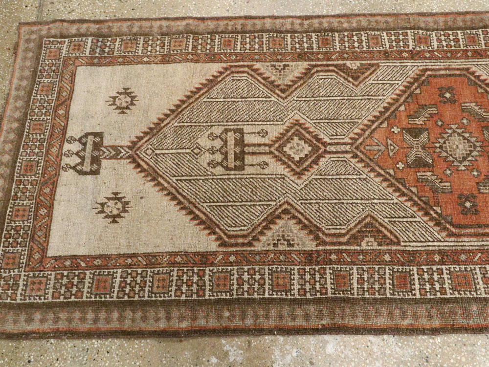Antique Persian Serab Runner, No.11461 - Gss