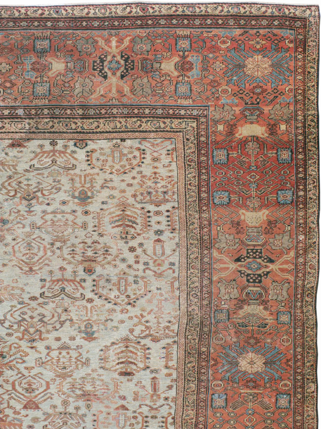Antique Persian Sultanabad Carpet, No.11471 - Gss