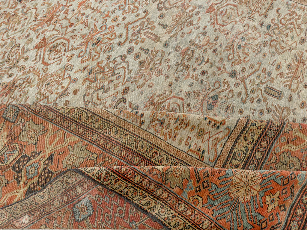 Antique Persian Sultanabad Carpet, No.11471 - Gss