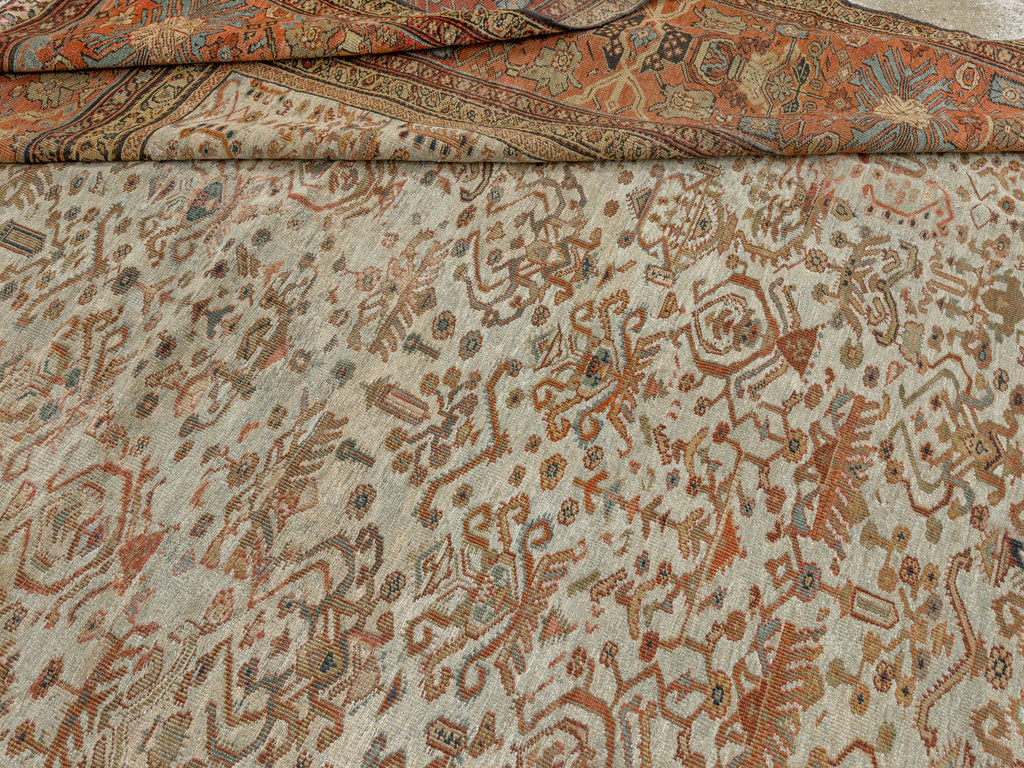 Antique Persian Sultanabad Carpet, No.11471 - Gss