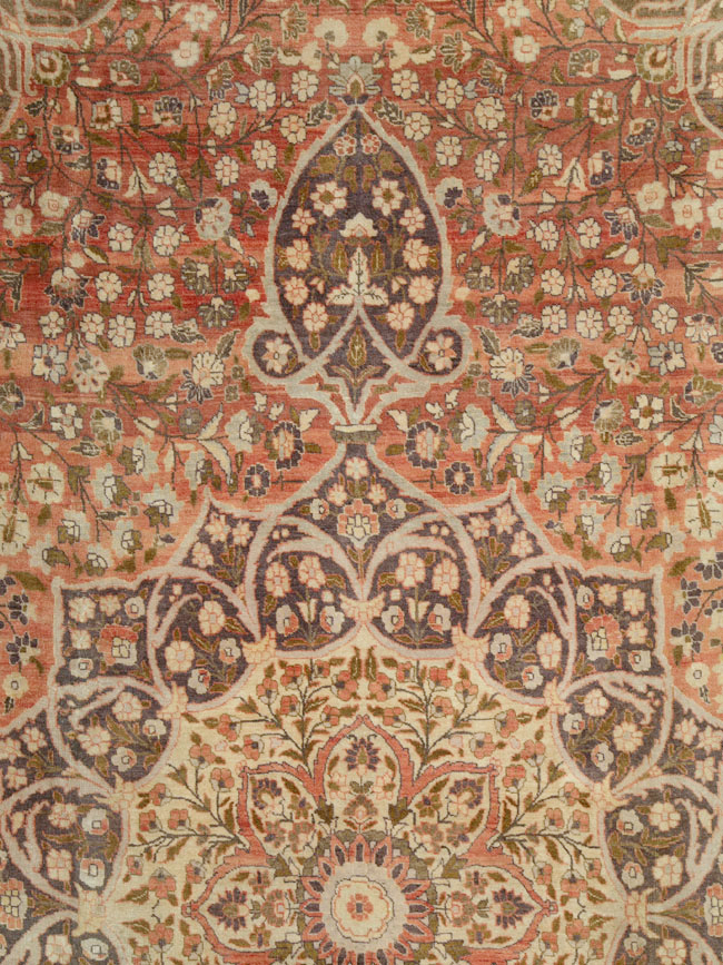 Antique Persian Tabriz Carpet, No.11500 - Gss