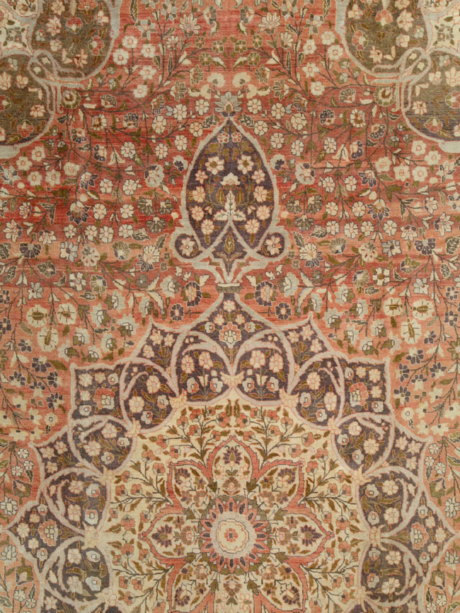 Antique Persian Tabriz Carpet, No.11500 - Gss