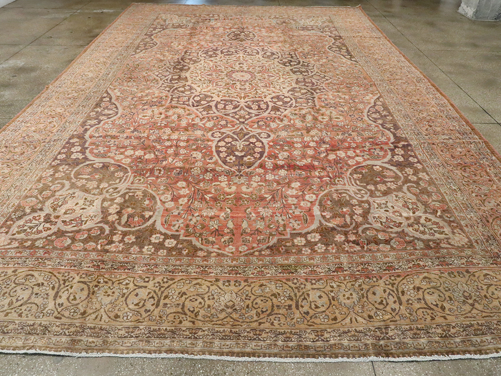 Antique Persian Tabriz Carpet, No.11500 - Gss