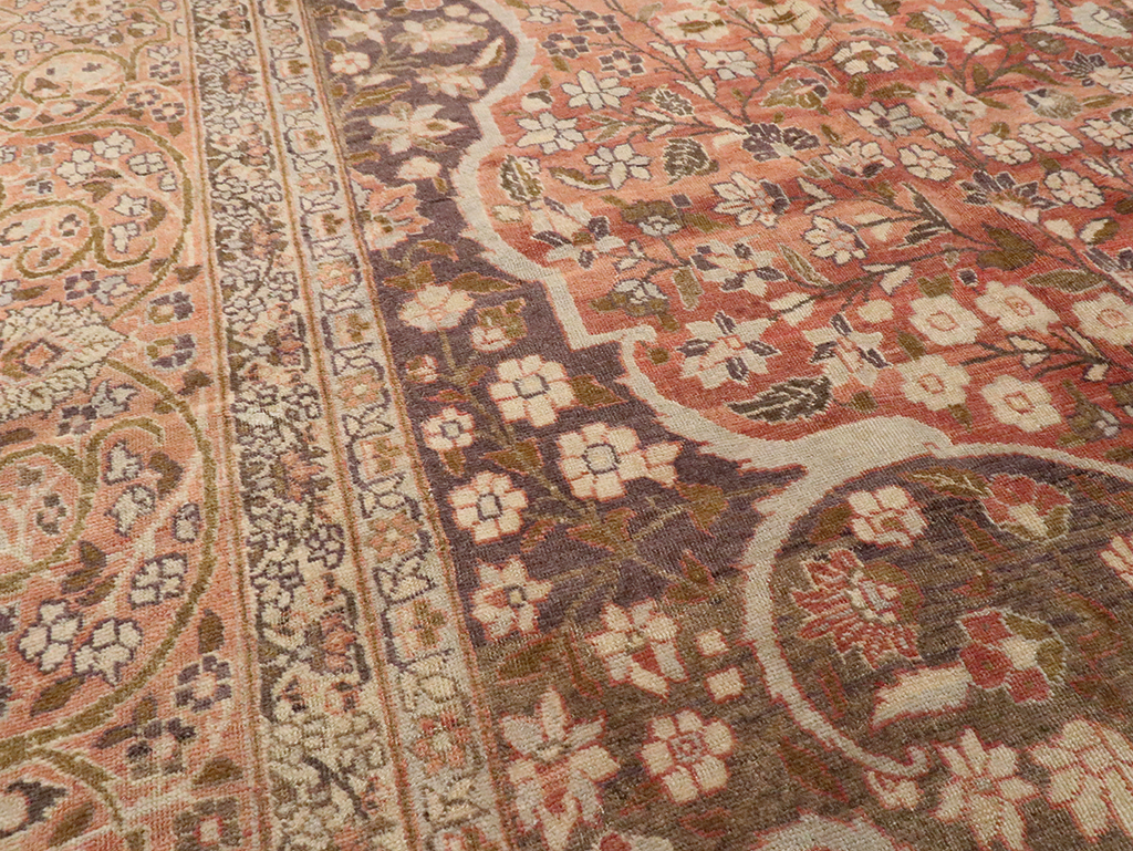 Antique Persian Tabriz Carpet, No.11500 - Gss
