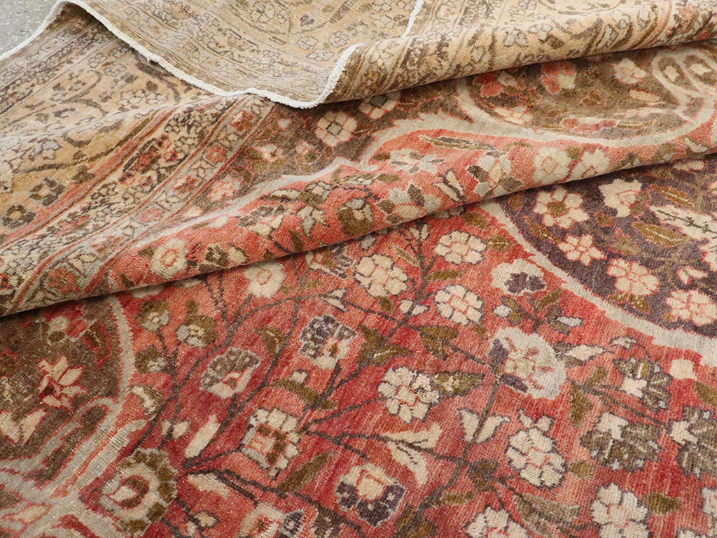 Antique Persian Tabriz Carpet, No.11500 - Gss