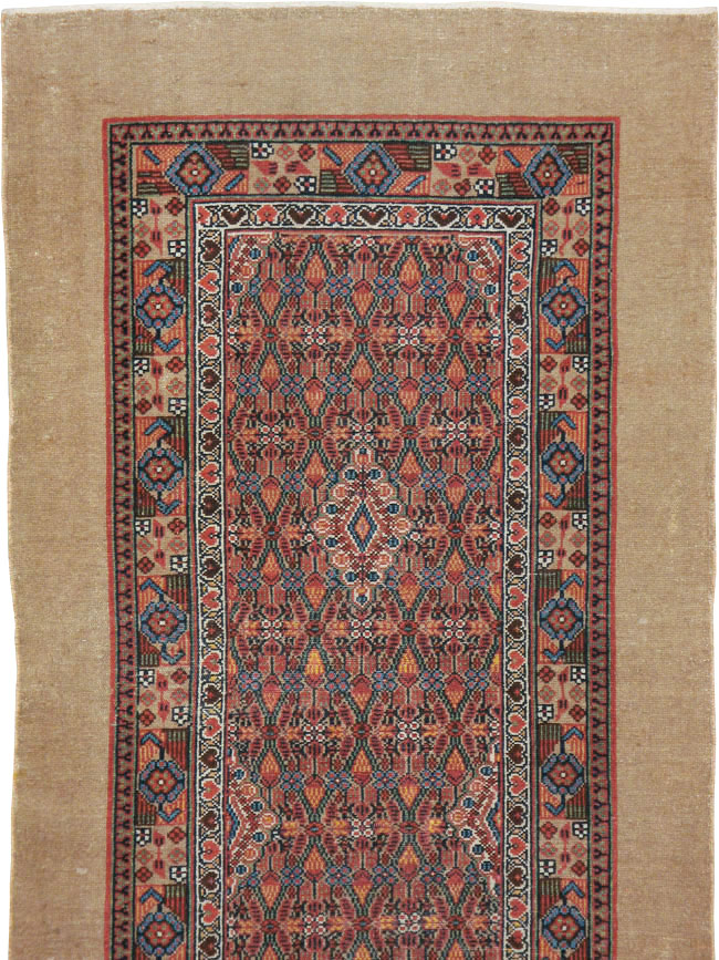 Antique Persian Serab Runner, No.11515 - Gss