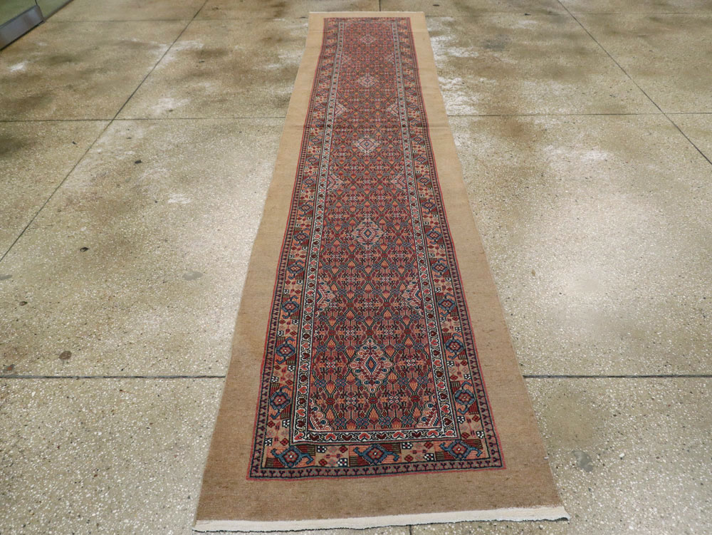Antique Persian Serab Runner, No.11515 - Gss