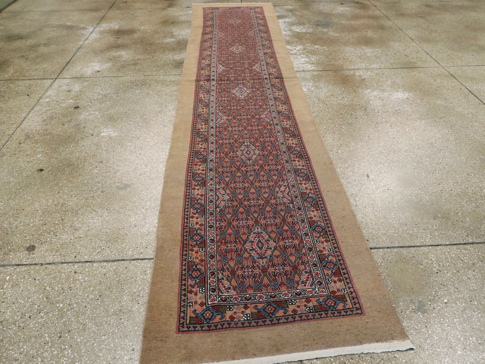 Antique Persian Serab Runner, No.11515 - Gss