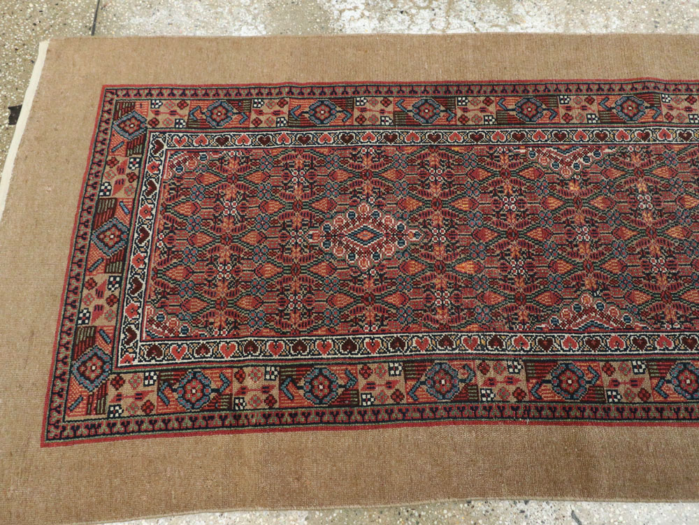 Antique Persian Serab Runner, No.11515 - Gss