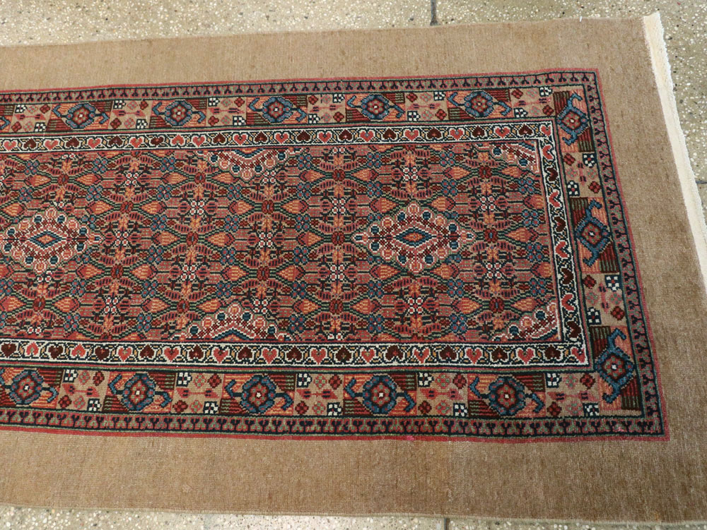 Antique Persian Serab Runner, No.11515 - Gss