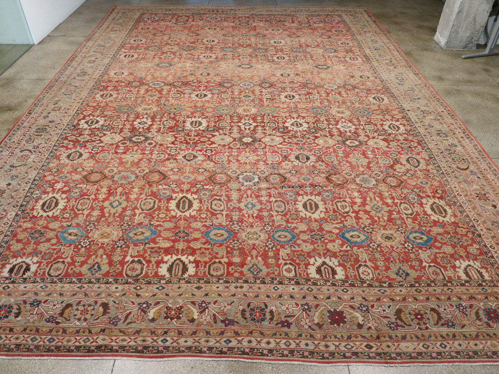 Antique Persian Mahal Carpet, No.11541 - Gss
