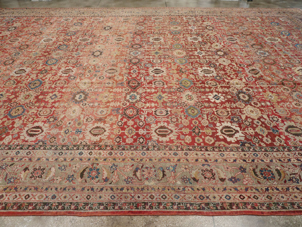 Antique Persian Mahal Carpet, No.11541 - Gss