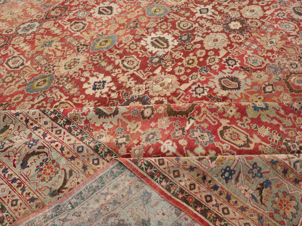 Antique Persian Mahal Carpet, No.11541 - Gss