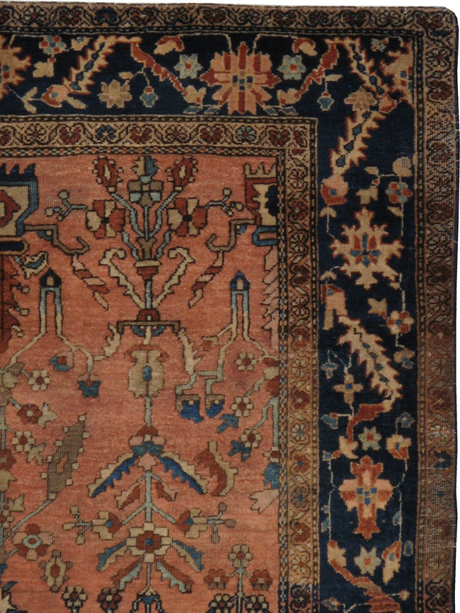 Antique Persian Sarouk Rug, No.11544 - Gss