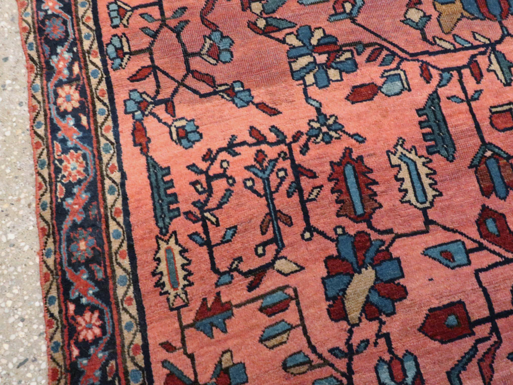 Antique Persian Sarouk Mohajeran Rug, No.11546 - Gss