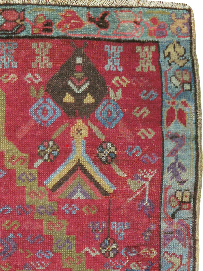 Antique Turkish Ghiordes Rug, No.11548 - Gss