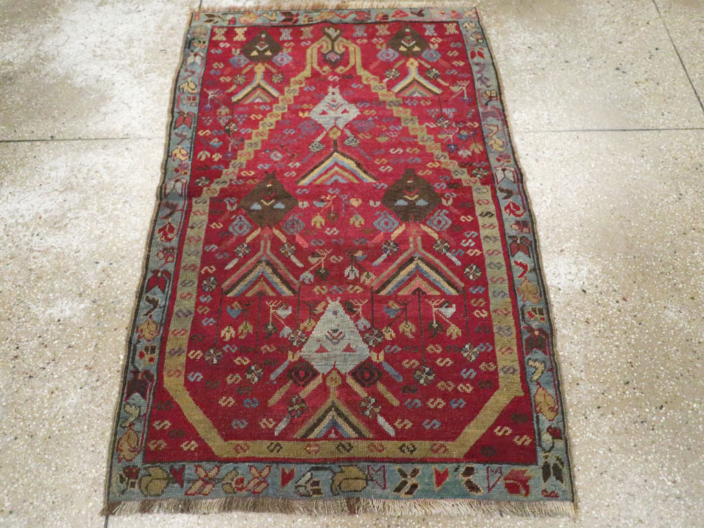 Antique Turkish Ghiordes Rug, No.11548 - Gss