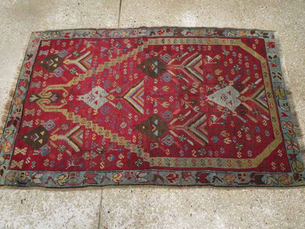 Antique Turkish Ghiordes Rug, No.11548 - Gss