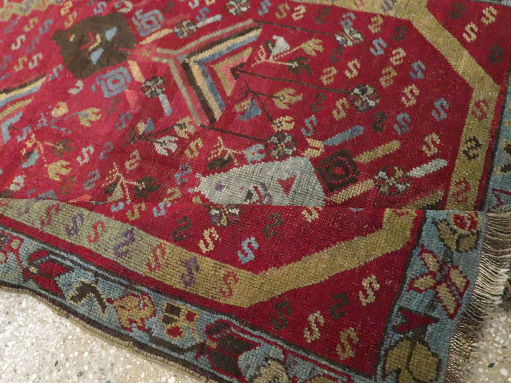 Antique Turkish Ghiordes Rug, No.11548 - Gss