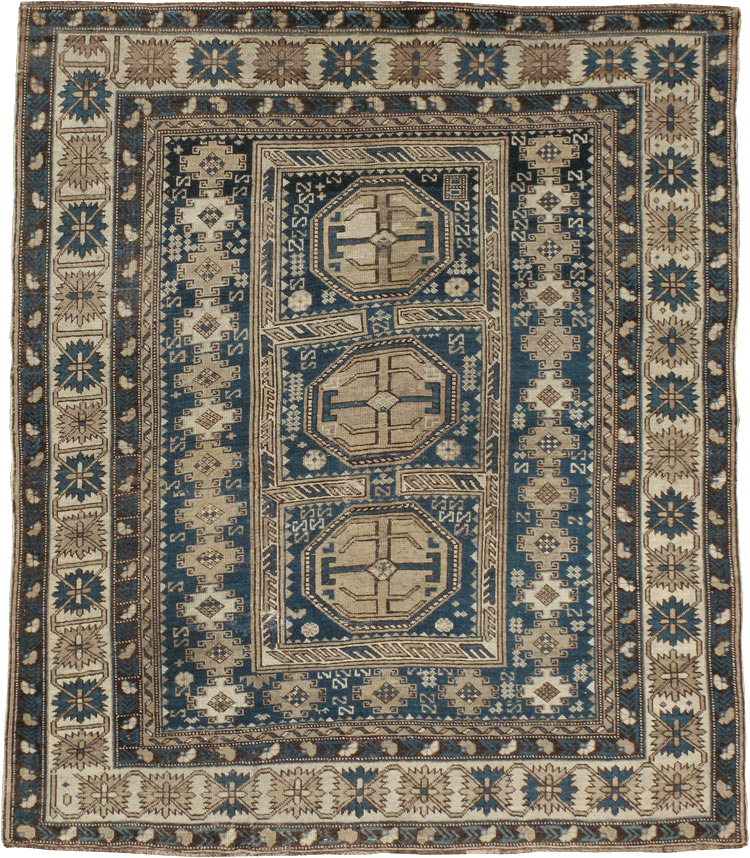 Antique Caucasian Shirvan Rug, No.11616 - Gss