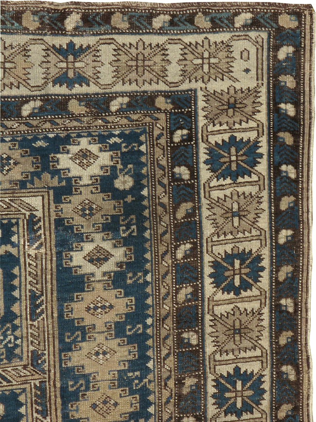 Antique Caucasian Shirvan Rug, No.11616 - Gss