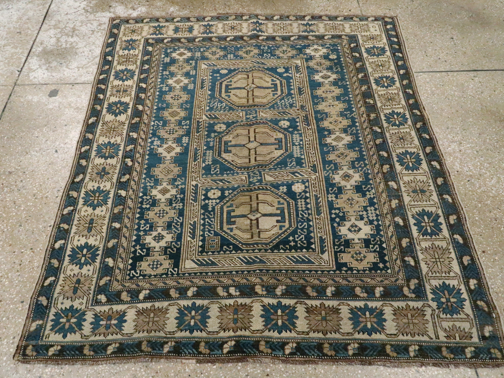 Antique Caucasian Shirvan Rug, No.11616 - Gss