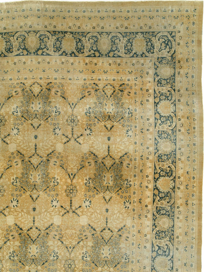 Antique Indo-Tabriz Carpet, No.11637 - Gss