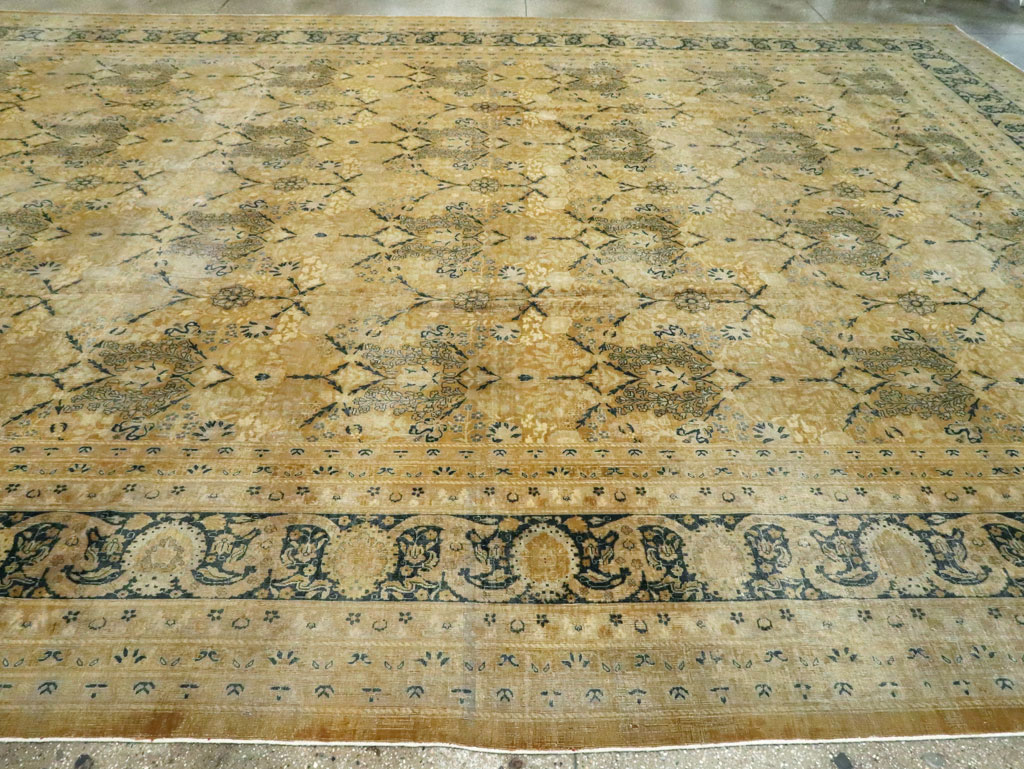 Antique Indo-Tabriz Carpet, No.11637 - Gss