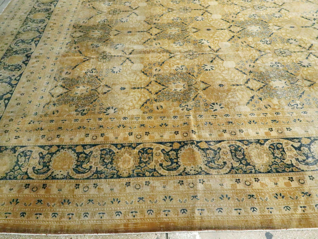 Antique Indo-Tabriz Carpet, No.11637 - Gss