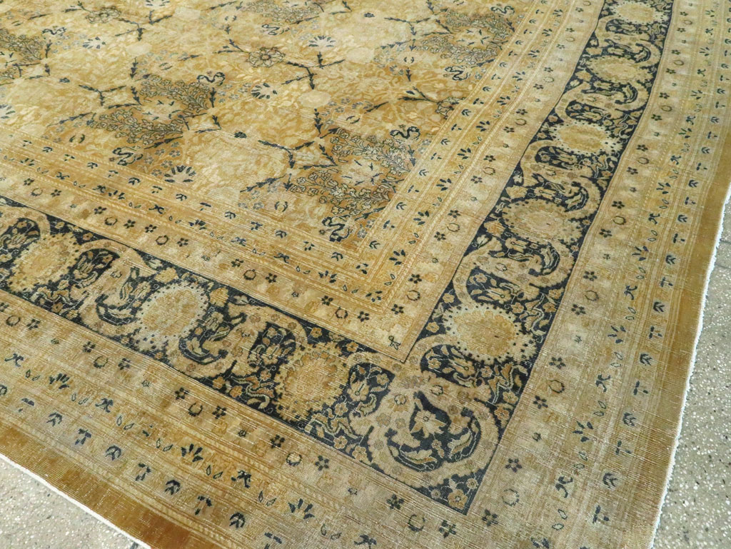 Antique Indo-Tabriz Carpet, No.11637 - Gss
