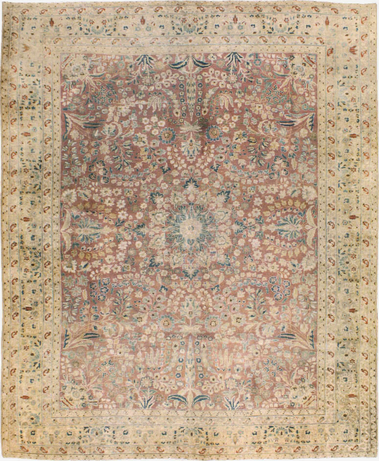 Antique Persian Lavar Kerman Carpet, No.11638 - Gss