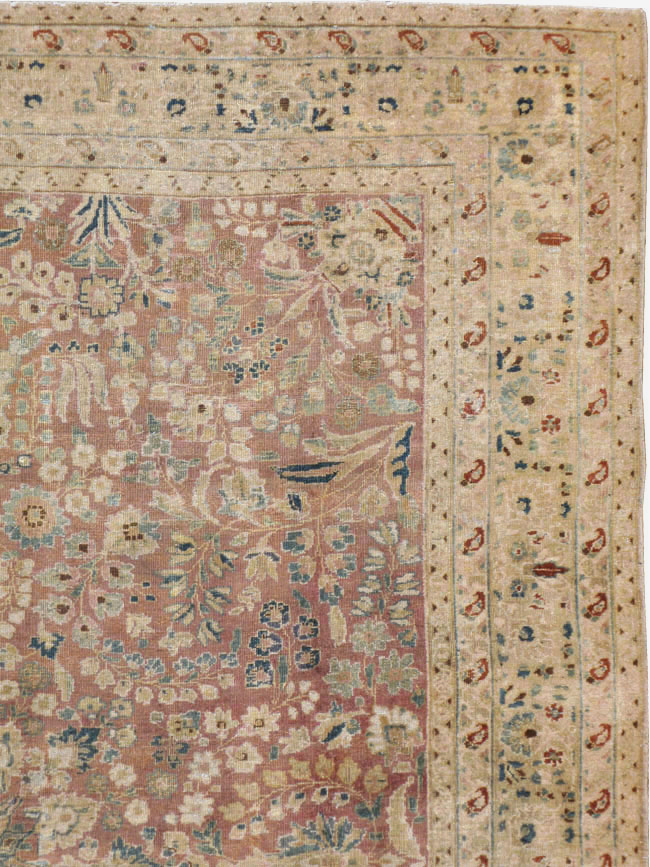 Antique Persian Lavar Kerman Carpet, No.11638 - Gss
