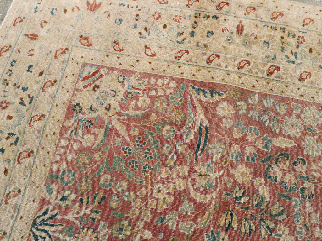 Antique Persian Lavar Kerman Carpet, No.11638 - Gss