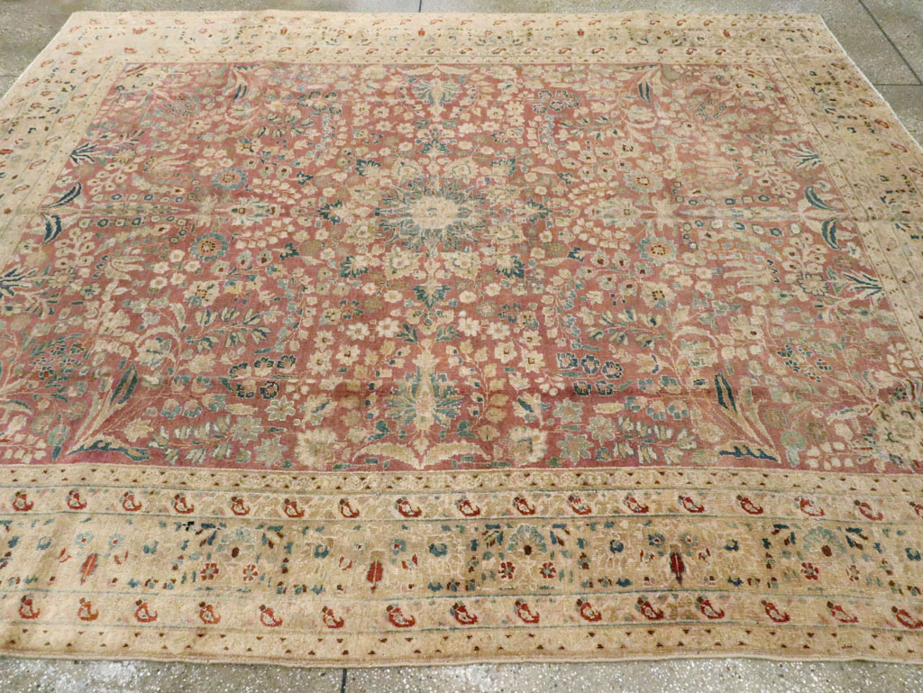 Antique Persian Lavar Kerman Carpet, No.11638 - Gss