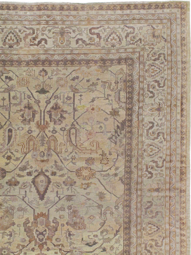 A Oushak Carpet, No.11655 - Gss