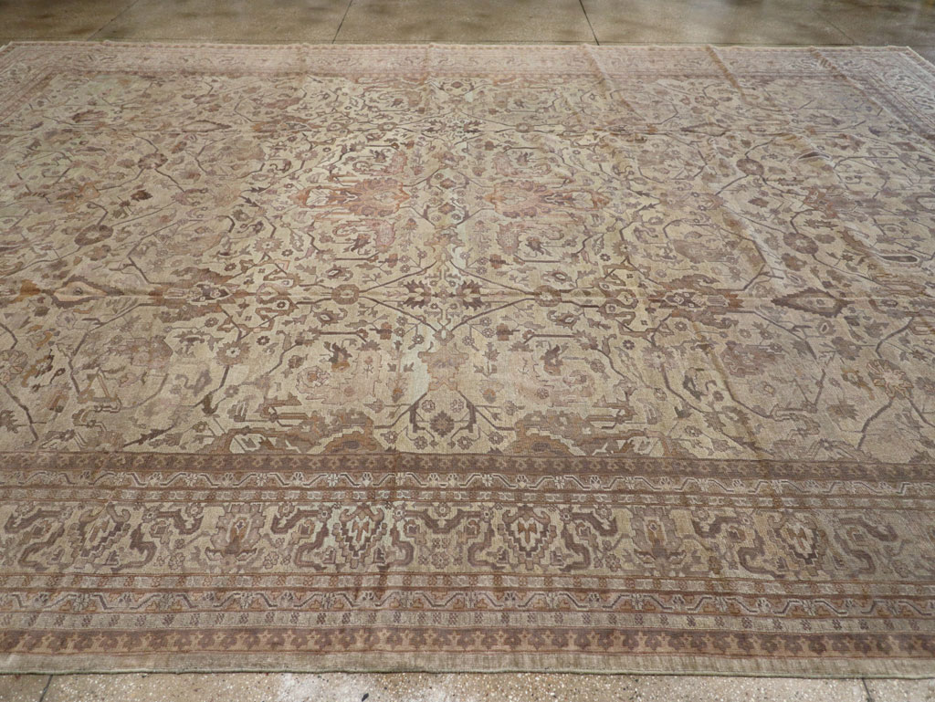 A Oushak Carpet, No.11655 - Gss