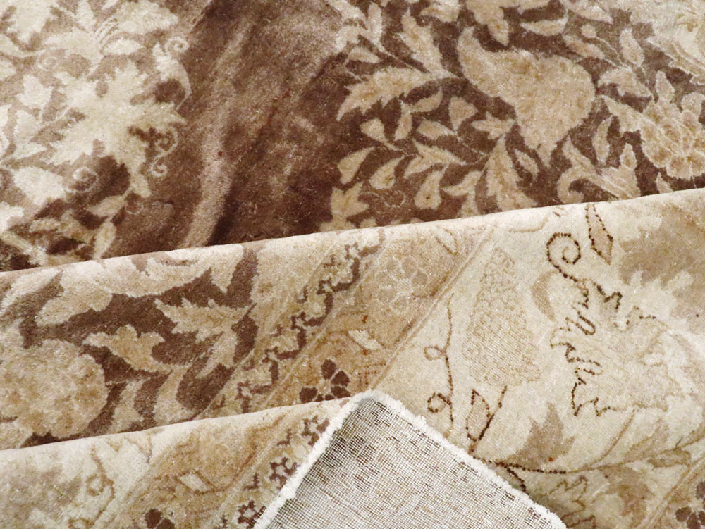 Vintage Persian Tabriz Carpet, No.11675 - Gss