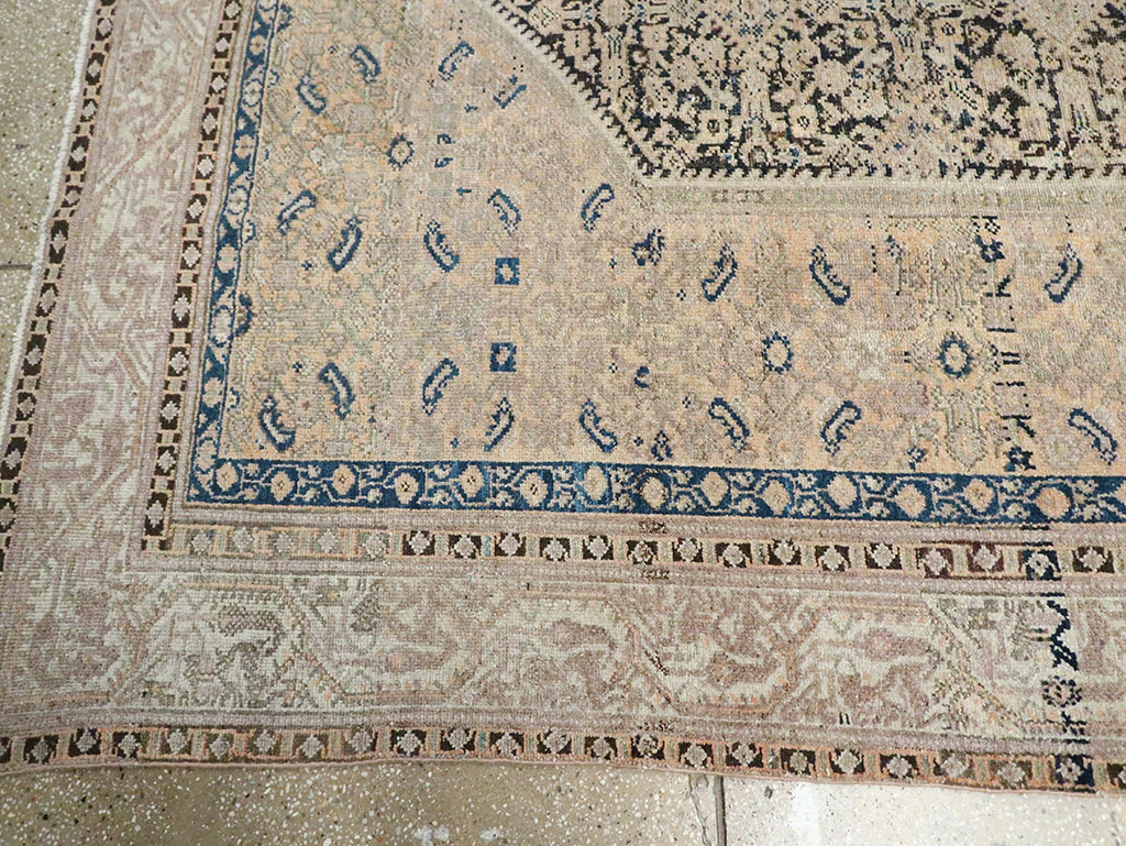 Antique Persian Malayer Gallery Carpet, No.11685 - Gss