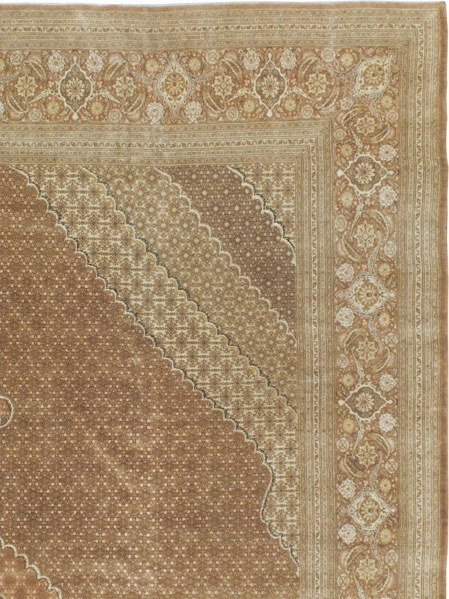 Vintage Persian Tabriz Carpet, No.11740 - Gss