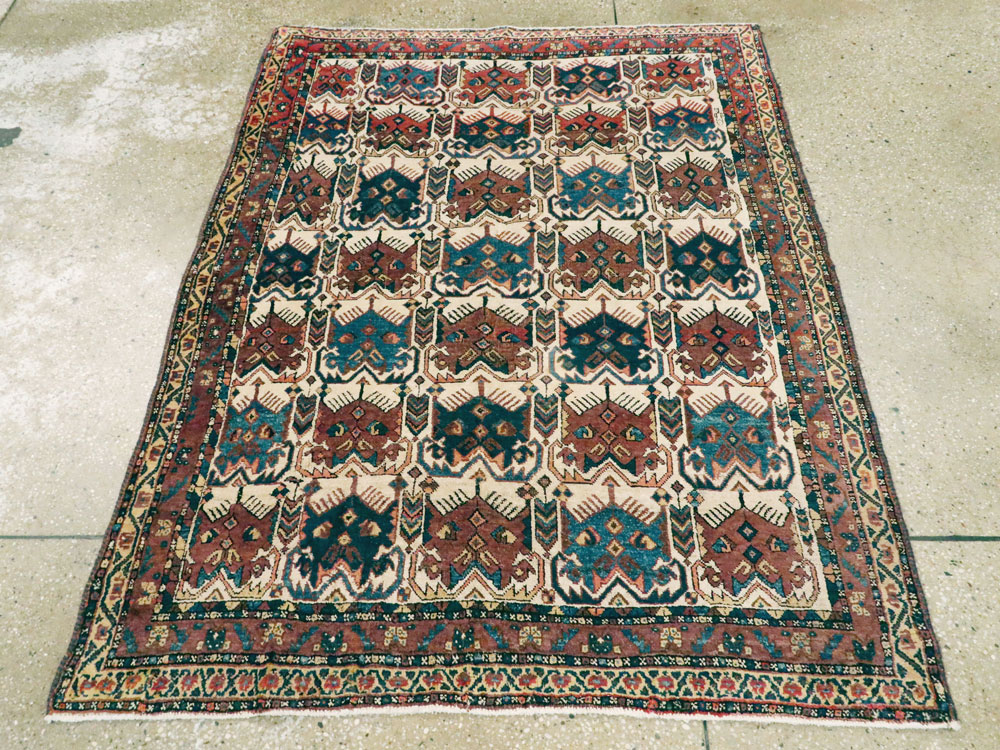 Antique Persian Afshar Rug, No.11750 - Gss