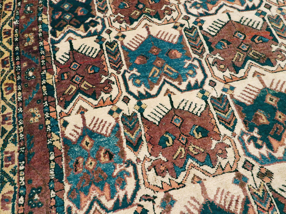 Antique Persian Afshar Rug, No.11750 - Gss